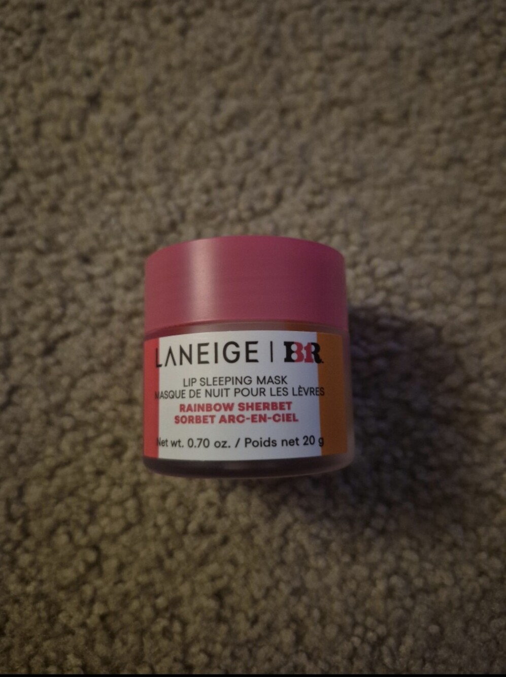 LANEIGE x Baskin Robbins Lip Sleeping Mask Rainbow Sherbert Limited-Edition